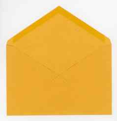 黄色的纸信封