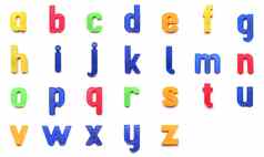 小写字母信字母