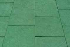 绿色瓷砖地板上地板上覆盖物大地板上瓷砖