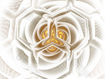 蜜蜂蜂巢背景摘要蜂蜜蜂巢设计六角纹理几何分形背景幻想数字艺术呈现迷幻数字艺术