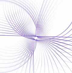 照亮弯曲的行发光的粒子线框未来主义的插图技术数字涡漩涡背景摘要呼吸描记器元素分形图形