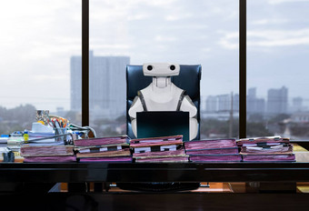 机器人工作人类办公室业务战机器人过程自动化
