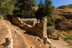 罗马式建筑金星寺庙废墟扎赫勒贝卡谷黎巴嫩