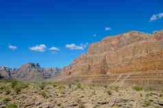 风景如画的景观大峡谷国家公园阳光明媚的一天亚利桑那州美国