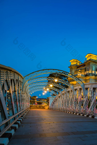 视图安德森桥新加坡