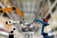 机器人工业引擎机械手臂技术作品人类