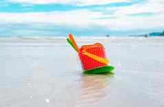 玩具海滩海假期放松夏天