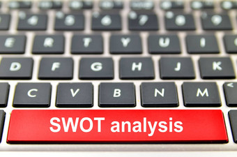 SWOT分析词电脑空间酒吧