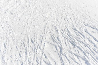 雪<strong>纹理</strong>穿越滑雪跟踪许多<strong>拼接</strong>而成十字路口