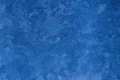 纹理蓝色的装饰石膏粉刷混凝土摘要背景设计