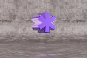 紫罗兰色的星号象征光滑的靛蓝标志瓷砖背景呈现字体。字符
