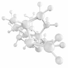 分子白色