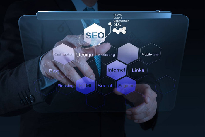 商人手显示搜索引擎优化seo
