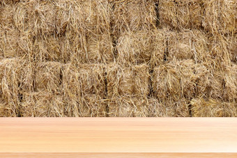 木板材稻草空木表格地板稻草块多维数据集背景木表格董事会空前面稻草多维数据集墙背景木板材空白有干稻草黄色的棕色（的）颜色