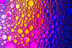 色彩斑斓的滴石油水彩虹光谱彩色的圈摘要明亮的背景设计