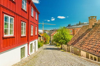 木房子奥斯陆视图最古老的<strong>街道</strong>inold木房子奥斯陆视图最古老的<strong>街道</strong>城市挪威