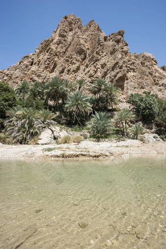 河Wadi巴尼哈立德阿曼