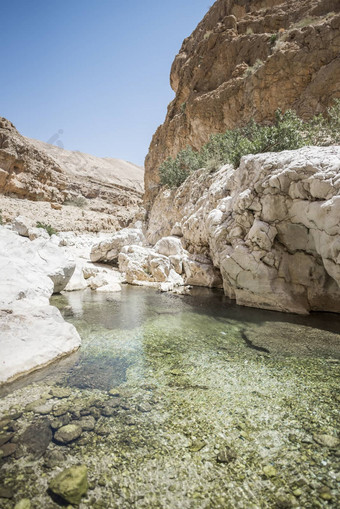 河池Wadi巴尼哈立德阿曼