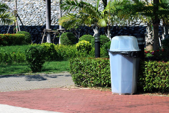 本塑料浪费本清晰的垃圾横盘整理走花园公共浪费塑料垃圾本地板上花园