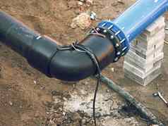 高清管焊接地下城市可移植的水系统