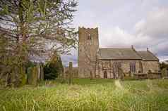 英语国家村教堂