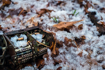 调谐器通道选择器莫斯雪森林