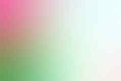 模糊软粉红色的绿色梯度色彩斑斓的光阴影背景