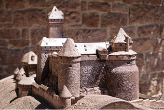 minature模型童话城堡