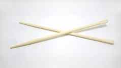 中国人棕色（的）木筷子