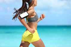 体育电话手镯健身跑步者锻炼海滩有氧运动锻炼