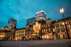 东京站广场视图《暮光之城》景观取向