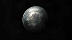 黑暗灰色的现实的图像月亮外空间
