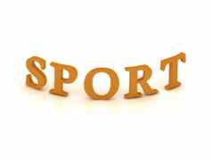 体育运动标志橙色信