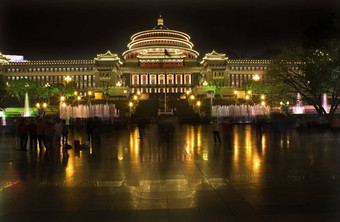 跳舞人民广场重庆<strong>四川</strong>中国晚<strong>上</strong>