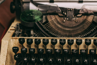打字机复古的风格怀旧之情记者技术