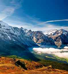 美丽的的地方lauterbrunnen