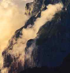 神奇的的地方lauterbrunnen