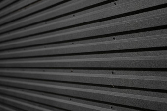 黑色的波纹铁表外观仓库工厂纹理无缝的波纹锌表金属铝外观体系结构金属纹理