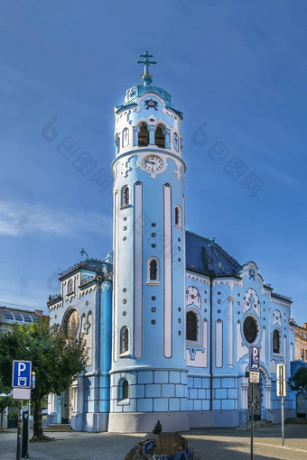 教堂伊丽莎白布拉迪斯拉发斯洛伐克