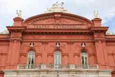 巴里意大利7月外观剧院petruzzelli歌剧芭蕾舞剧院petruzzelli剧院最大剧院城市巴里主要歌剧房子意大利