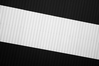 黑色的白色波纹铁表外观仓库工厂纹理无缝的波纹锌表金属铝外观体系结构金属纹理