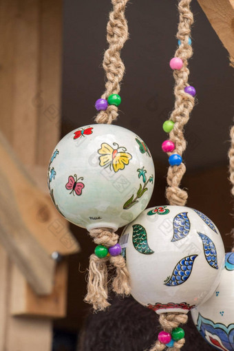 色彩斑斓的土耳其陶瓷球记忆