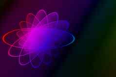 原子粒子背景主题物理