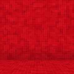 红色的陶瓷玻璃色彩斑斓的瓷砖马赛克作文模式背景
