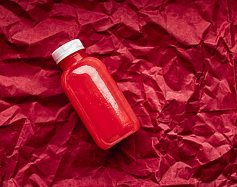 新鲜的浆果汁<strong>环保</strong>可回收的塑料瓶包装健康的喝食物产品