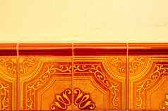 传统的观赏西班牙语装饰瓷砖原始陶瓷瓷砖墙建筑