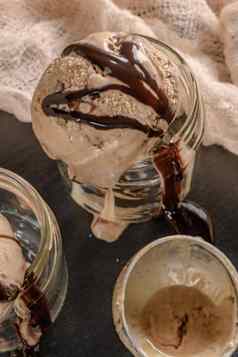 巧克力冰奶油华夫格视锥细胞
