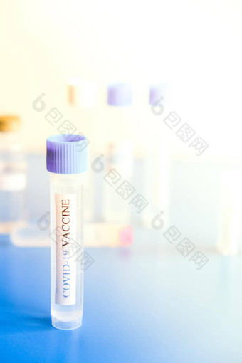 灯泡科维德疫苗实验室板凳上战斗冠状病毒萨尔斯科夫流感大流行冠状病毒法律顾问科维德概念图片