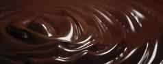 巧克力波浪形背景渲染