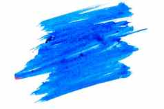 蓝色的油漆艺术干刷中风水彩丙烯酸手画背景打印网络设计横幅